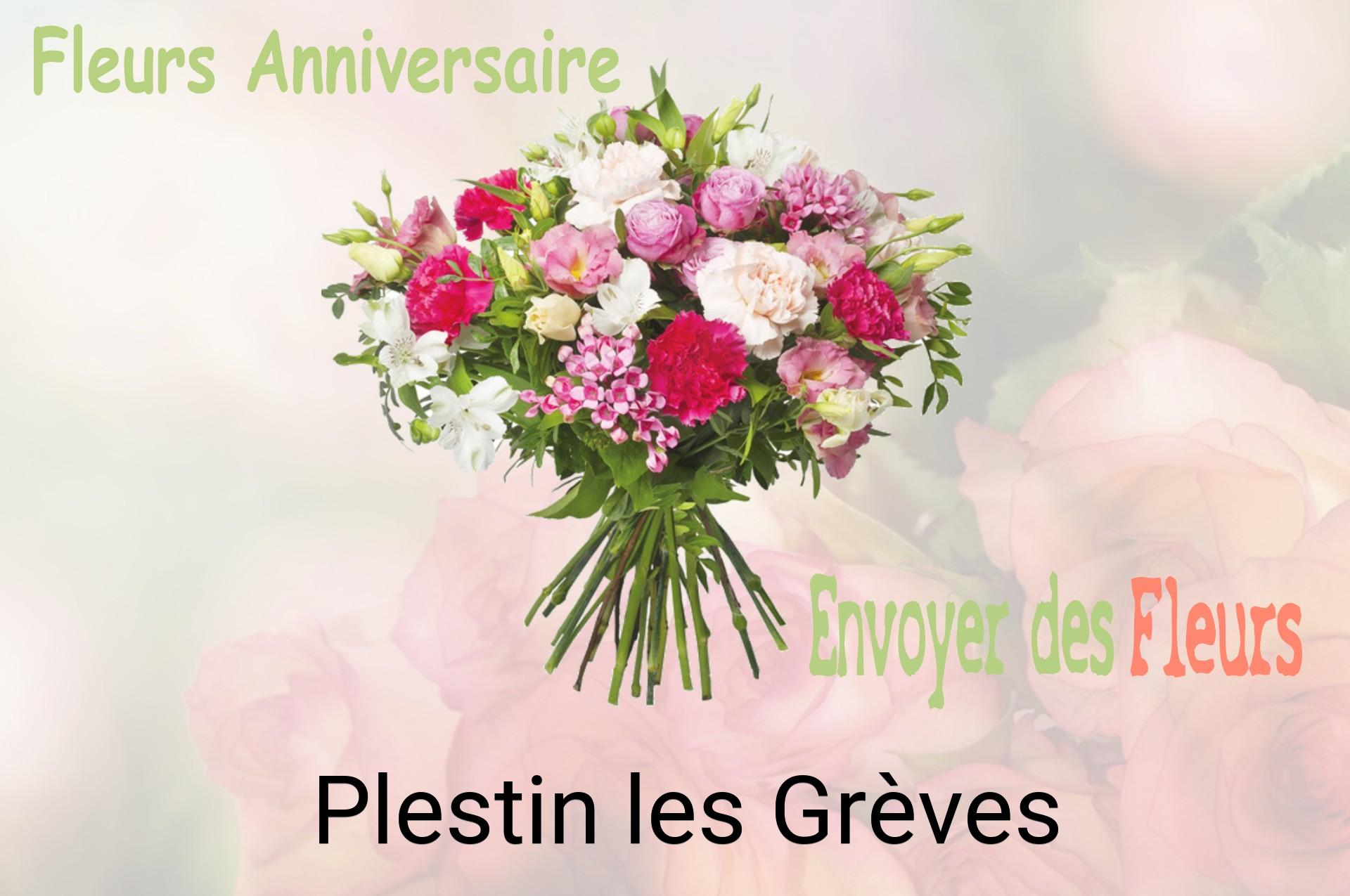 Bouquet de fleurs d’anniversaire livré à Plestin-les-Grèves